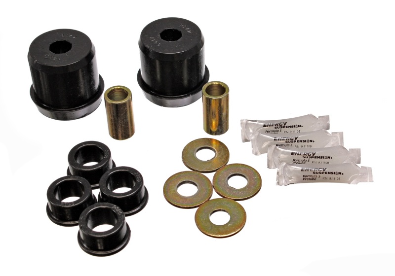 Nissan Maxima Control Arm Bushing Set - Front - Energy Suspension - Performance Polyurethane - Black - `00-`03